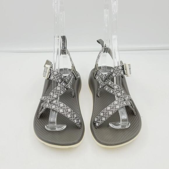 Chaco Diamond Gray Walking Sandals, YOUTH Size 4 EUC - Picture 2 of 7